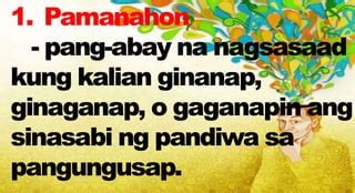pamaraan pamanahon panlunan meaning